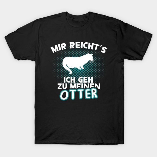 Otter Liebhaber Besitzer Zwergotter Fan Liebhaber T-Shirt by FindYourFavouriteDesign